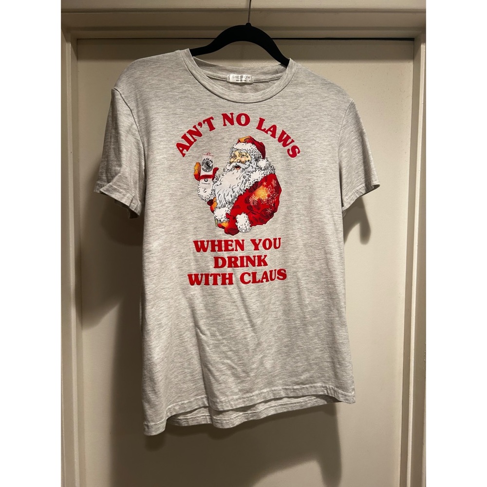 3/$10! Ain’t No Laws Christmas Shirt